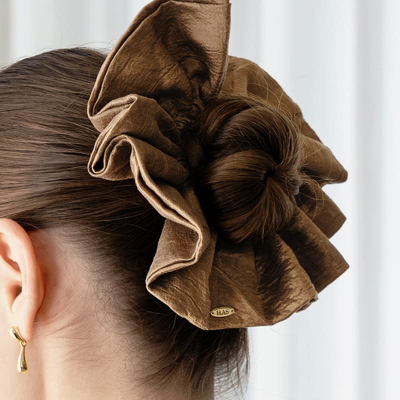 HAS HDM005 Big ruffle scrunchie