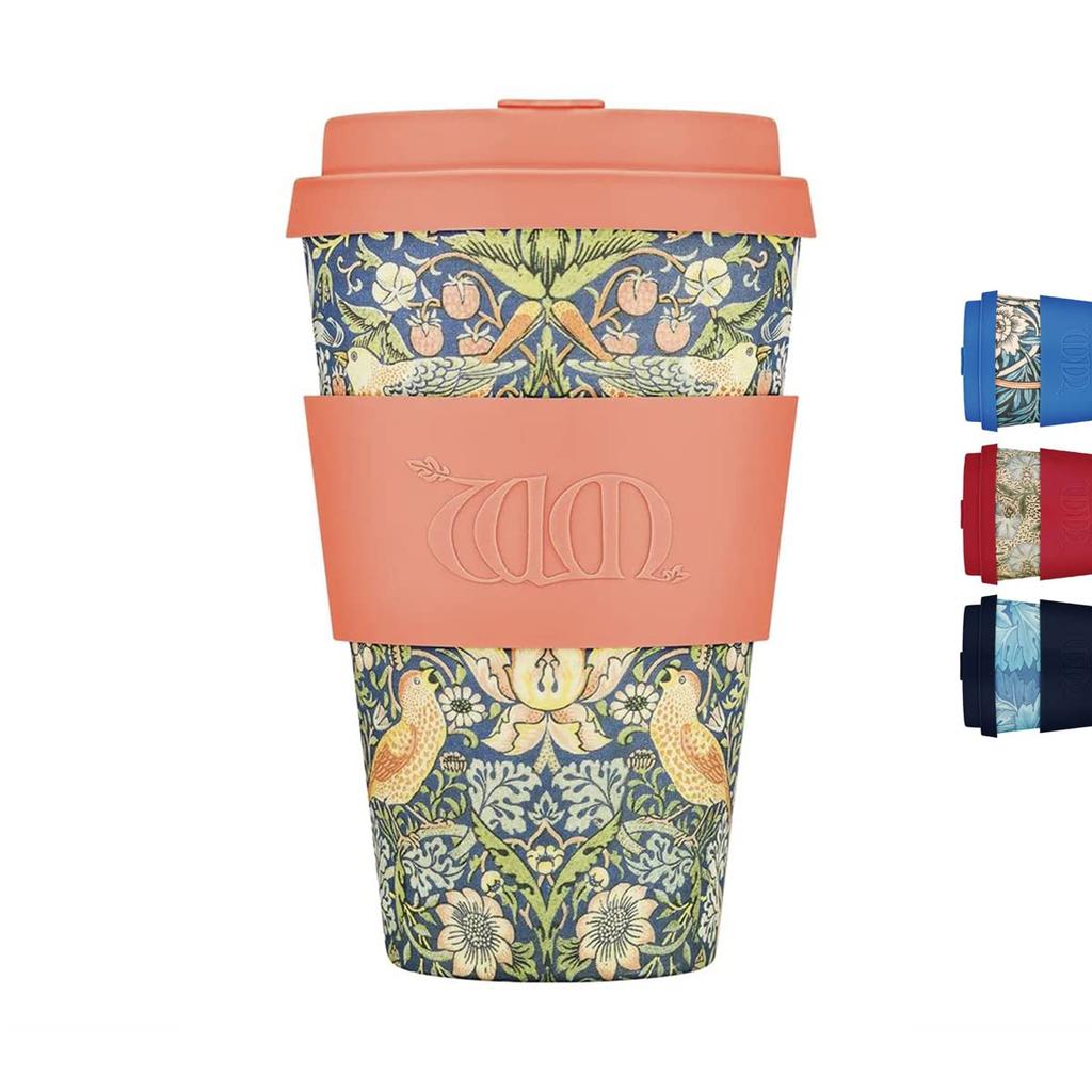 Ecoffee Cup (Ecoffee Cup) - Reusable, Eco-Friendly, 400ml, by William Morris, 814 037