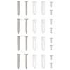 Shower System Silver 47 X 20 X 95 Cm Stainless Steel