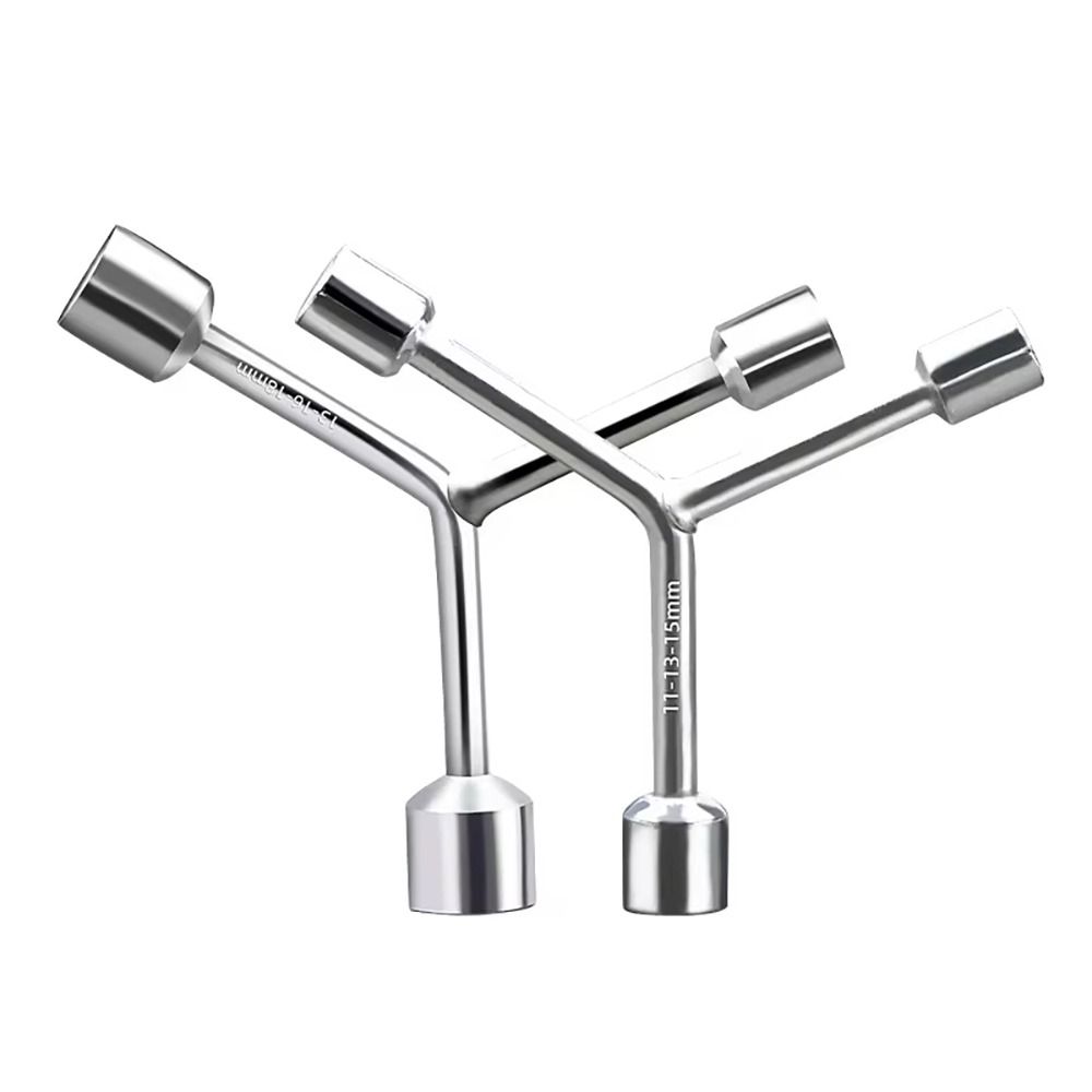 1Pcs Bicycle Bike Triangle Socket Wrench Multi-Standard Tri-fork Wrench New Y Type Wrench
