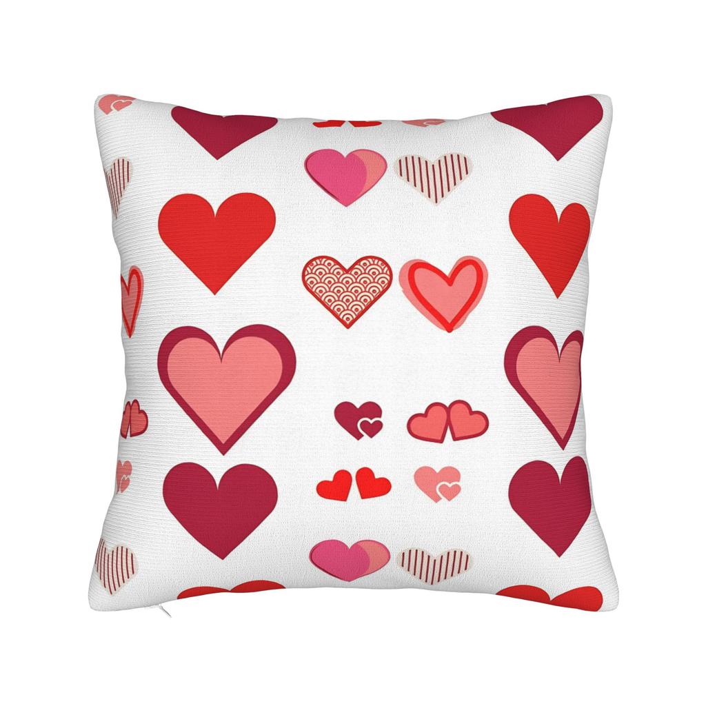 Pillow Case Valentines Day Skeleton Hand Heart Soft Pillow Cover For Wedding Party Home Decor Funny Pillowcases