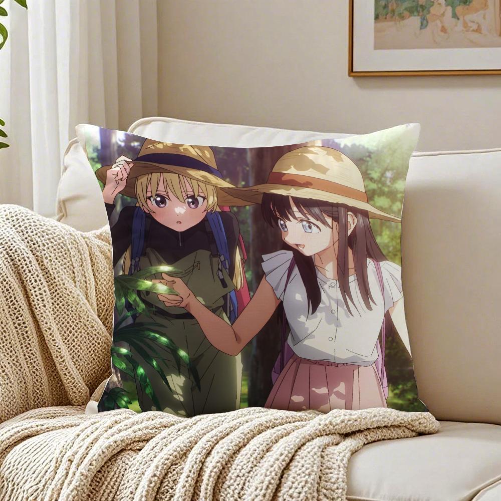 Cute Japanese Anime TTomorrows Sailor Suit Cushion Cover Pillowcase Antidustmite living Room Sofa Decor Cushion Room