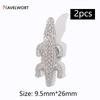 2Pcs 14K Gold Plated Brass Metal Conch Pendant,Charms For Jewelry Making,DIY Earring Bracelet Necklace Making Findings Supplies