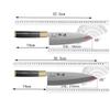 Deba Knife Single-edged Blade Stainless Steel Wenge & Copper Handle Slicing Sushi Cleaver Sashimi Meat Chopper Kitchen Knife