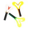 2Pcs/Set 175Mm 36.7G Twin Tail Trailer Silicone Soft Fishing Lure Trailer Worm Bait Soft Lure For Perch Zander Pike Fish