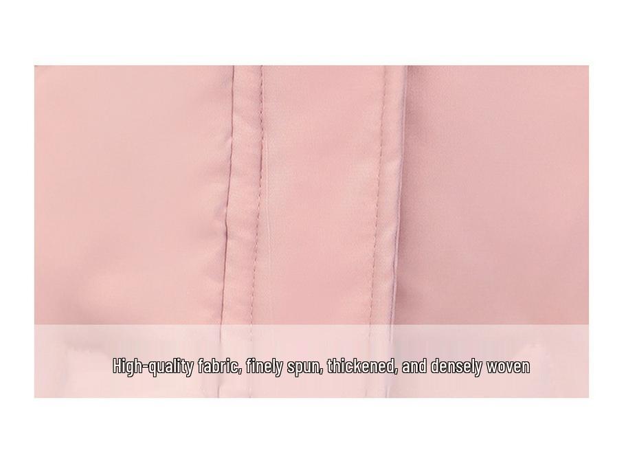 Women's Mid-Length Korean Style Down Jacket - Hooded, Thickened, Warm 90% White Duck Down Winter Coat