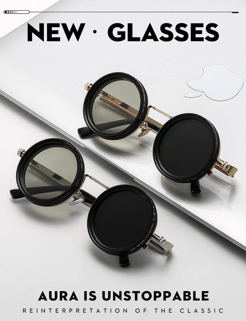 9-Stop Adjustable ND Filter Sunglasses: Polarized for Fishing, Driving & Style