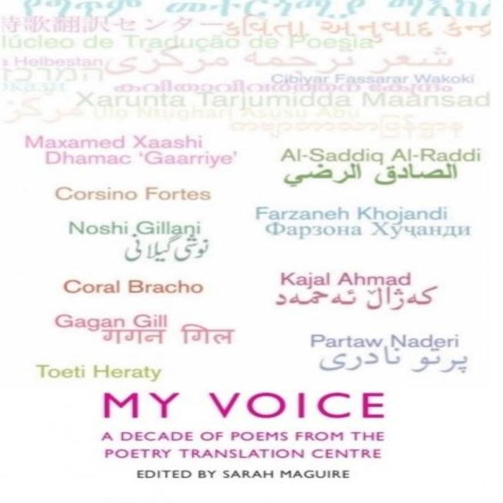 My Voice A Decade of Poems from the Poetry Translation Centre by Various Paperback Book 9781780371078