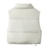 Fashion Style 2024 Fall and Winter New Arrival Women's Clothing Sleeveless Versatile Slim Looking Two-Color Adhesive Cotton Vest 1255824811