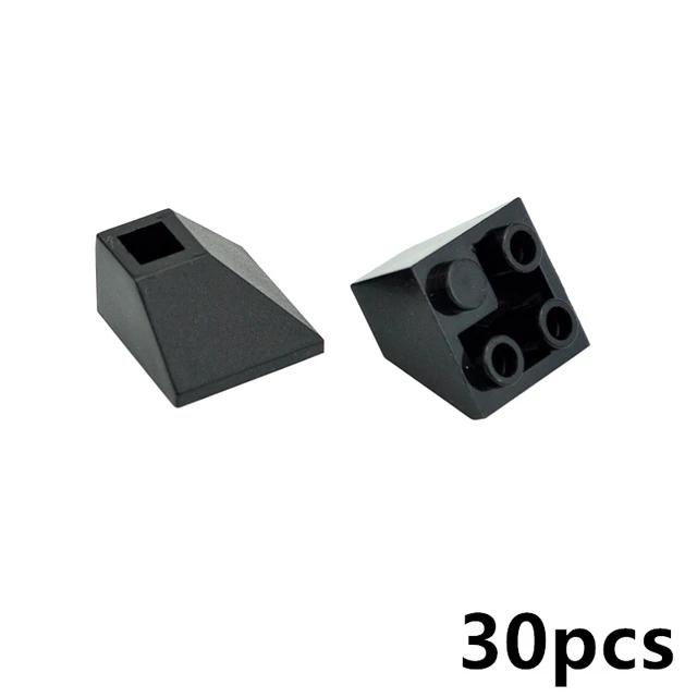 Sklon obrácený 2x1x3 Stavebnice Kompatibilní 2449 Technické díly DIY Sestavovací částice Skloněná plocha Obrácené cihličky MOC Hračky