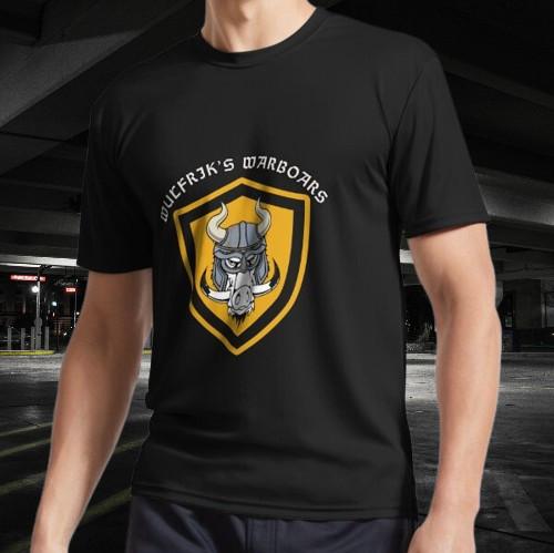 

Wulfrik s Warboars Active T-Shirt Funny Size S to 5XL M
