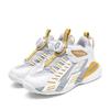 Kids Sneakers Basketball Shoes Boys Spring Fashion Rotating Button Anti-slip Shock Absorption School Students Sports Shoes