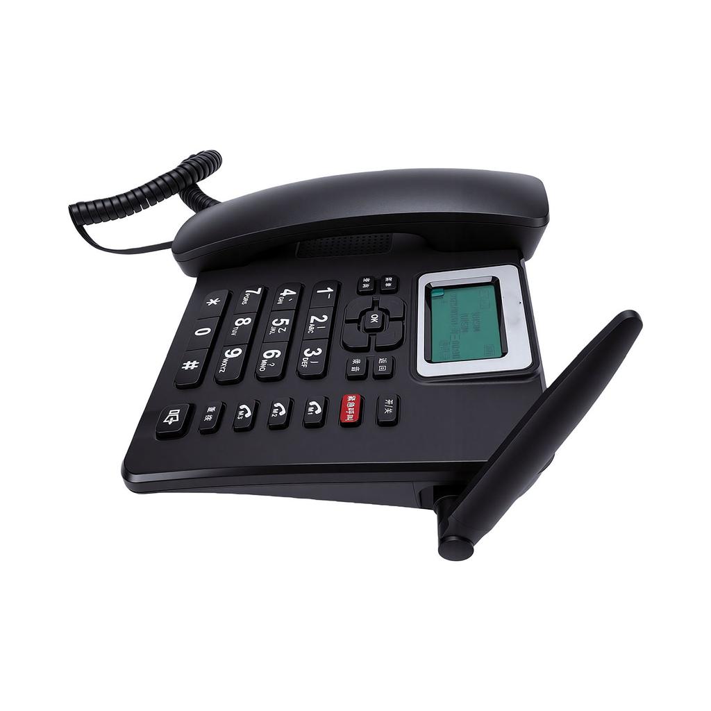 Kabelloses GSM-Tischtelefon Antiker Stil 4G Mobiltelefon Entsperrt Retro Handy mit SOS-Notruf Hohe Lautstärke 2000