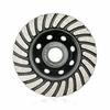 Shdiatool - A521014522 - Disque Diamant a Meuler Diamant Meule Turbo Rangee 115 X 22,23mm Pour Beton Maconnerie Marbre Granit