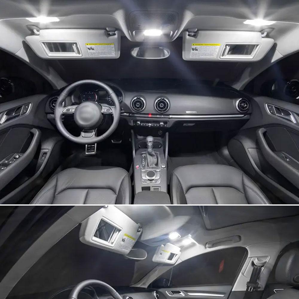 Interior LED Light Kit Canbus For Peugeot 207 307 407 106 107 108 206 308 508 206 D2008 3008 4007 4008 5008 RCZ Auto Accessories