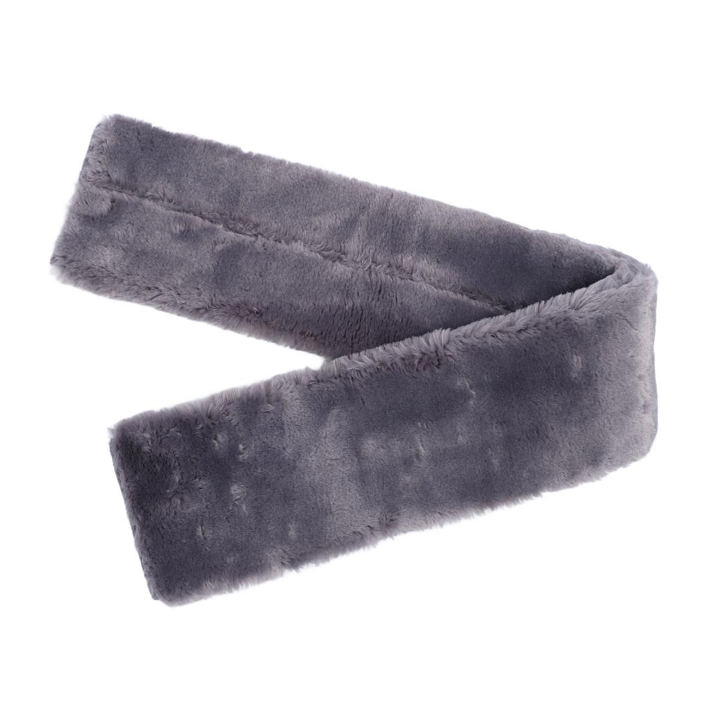 Horse Saddle Girth Lightweight Wear Resistance Imitation Fleece Horse Belly Protection Cover Grey