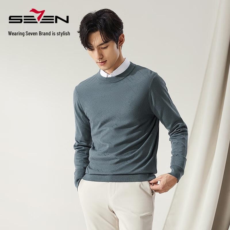 Septwolves Men's Premium Round Neck Winter Sweater