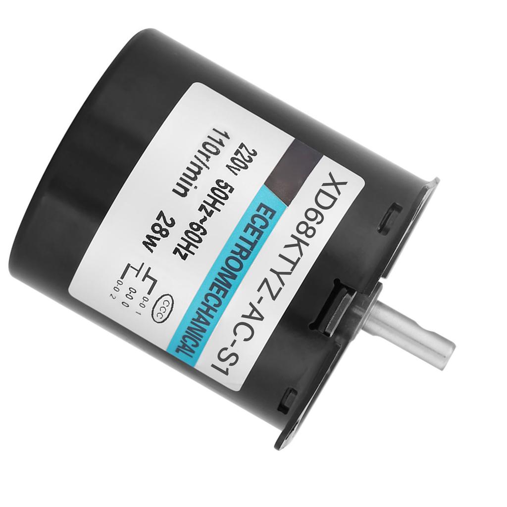 XD68KTYZAC S1 AC220V 28W Motor cu angrenaj sincron cu magnet permanent Cw CCW 110 r min