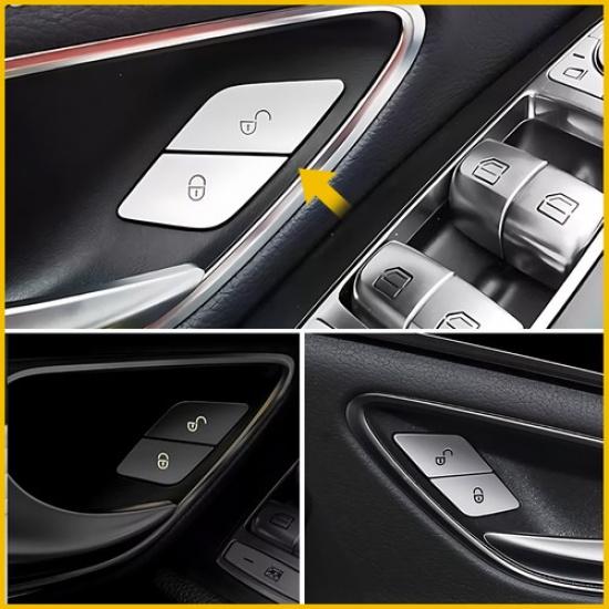 Lås Upp Bilnyckelhölje För Mercedes Dörr Benz W205 Switch W213 W222 C218 X253 EQC