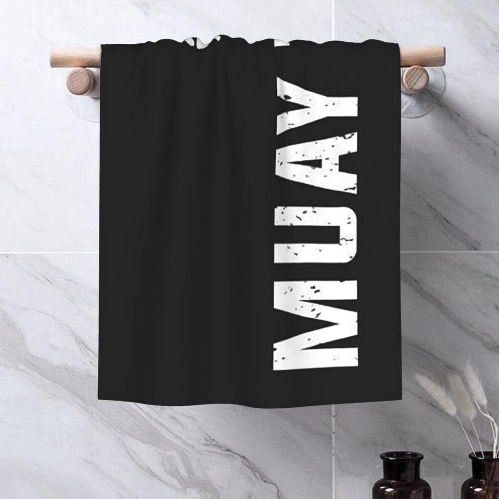 Muay Thai Gloves Thailand Boxing Fighter College Soft Face Towel Quick Dry Pool Bath Cotton Towels Absorbent