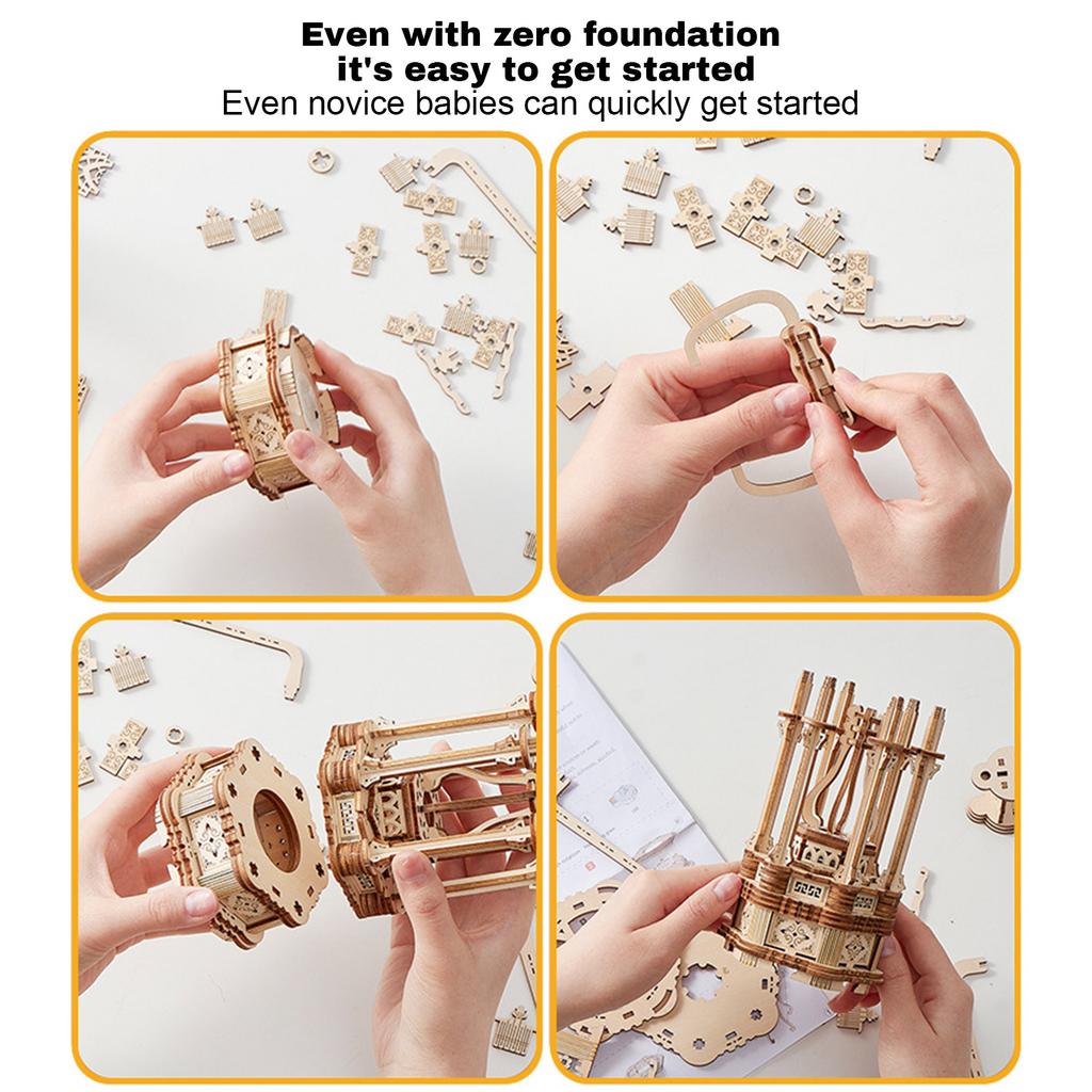 Children's Puzzle,Halloween Series  House Wooden Puzzle, Halloween Toys For Children, Elementary School Puzzle Toys