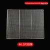 Chuyi Qi Rectangular Stainless Steel BBQ Grill Net