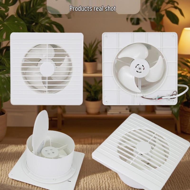 Silent Powerful Window Exhaust Fan for Kitchen & Bathroom Ventilation