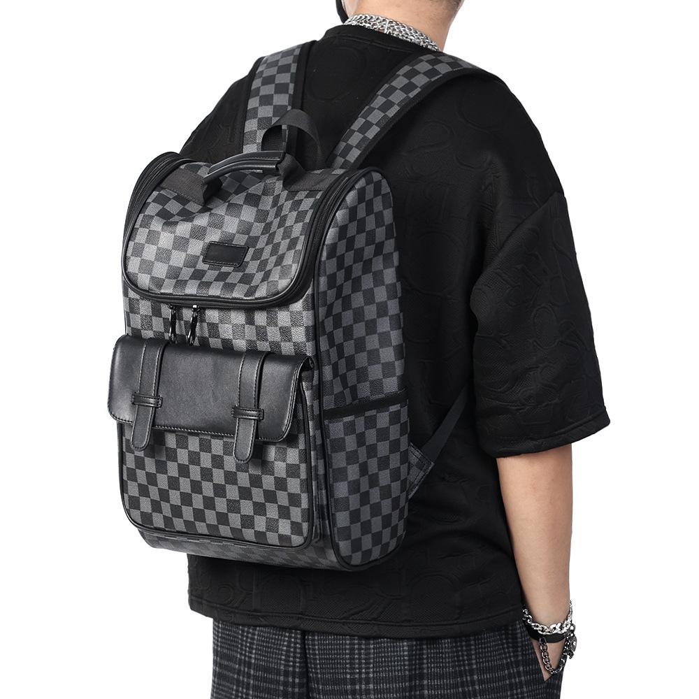 New Men s Trendy Business Computer Backpack Outdoor Backpack Women s Large Capacity Student Backpack Travel Bag