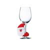 Wine Glass Cover Christmas Cup Cover Santa Claus Snowman Special Design Tags Decor Wine Bottle Cover For Christmas Party