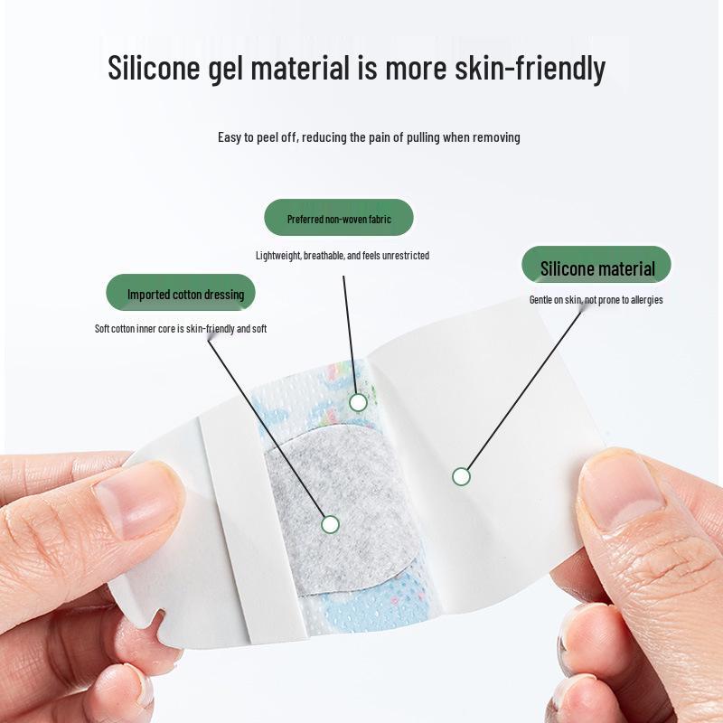 Silicone Gel Amblyopia Eye Patches for Monocular Correction and Post-Operative Vision Training