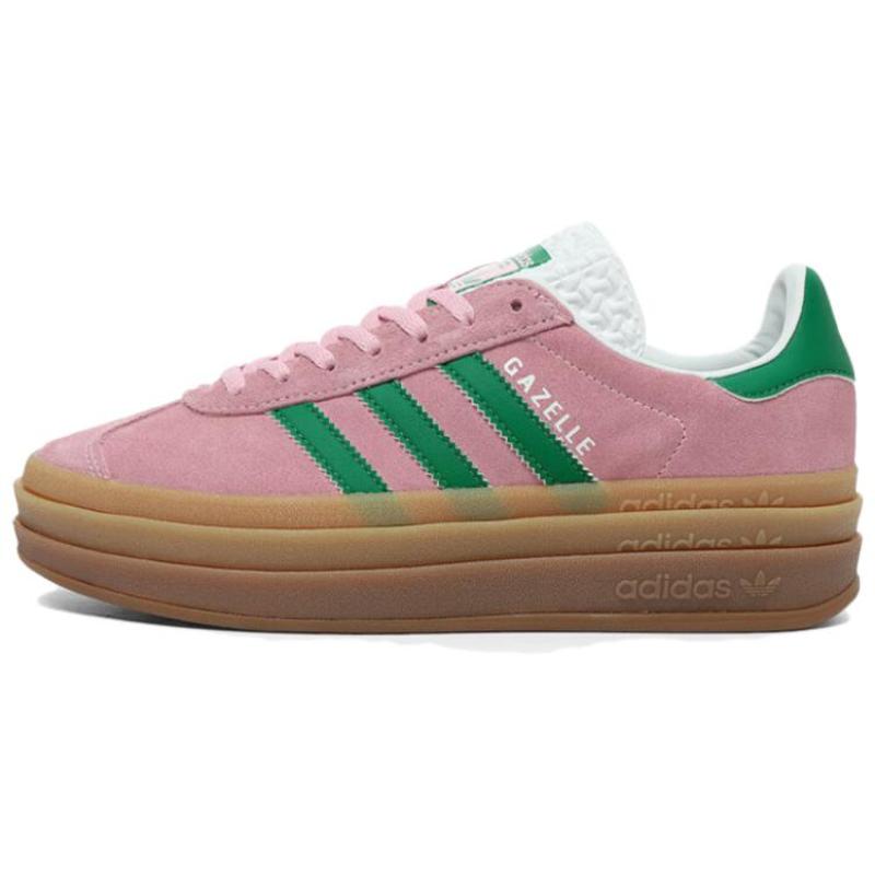 

Adidas Женские кроссовки Gazelle Bold True Pink Green IE0420 40 розовый