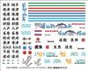 The Truck Collection Fish Transport Truck Set A Diorama Supplies Production for First - - (Limited Manufacturer's Order)