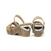 Misope Women Woven Height Increase Sandal 8cm 012224023