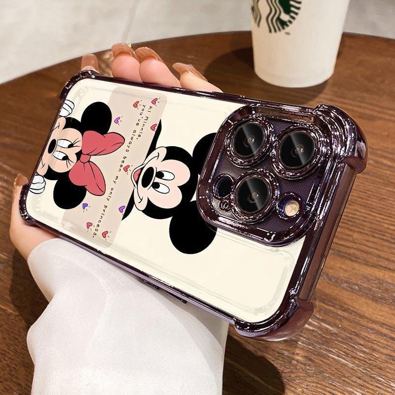 Painted cartoon suitable for Huawei Nova14 four-corner anti-drop mobile phone case Honor X9D Minnie Mickey X7D protective case