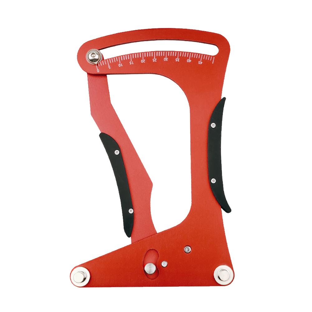 Bike Indicator Meter Tensiometer Aluminum Alloy Measurement Deviation Correction Tool Cycling Repair Correction Tool Accessories