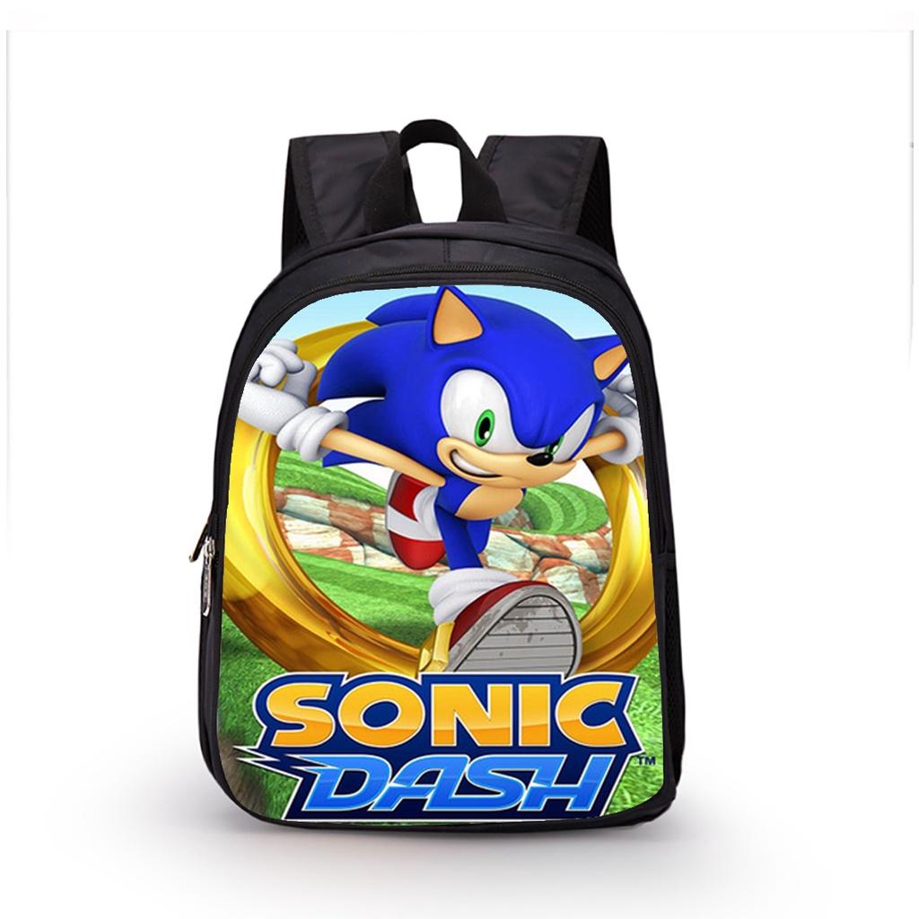 Sonic Schülerrucksack Große Kapazität Wasserdicht und Verschleißfest Kinderrucksack