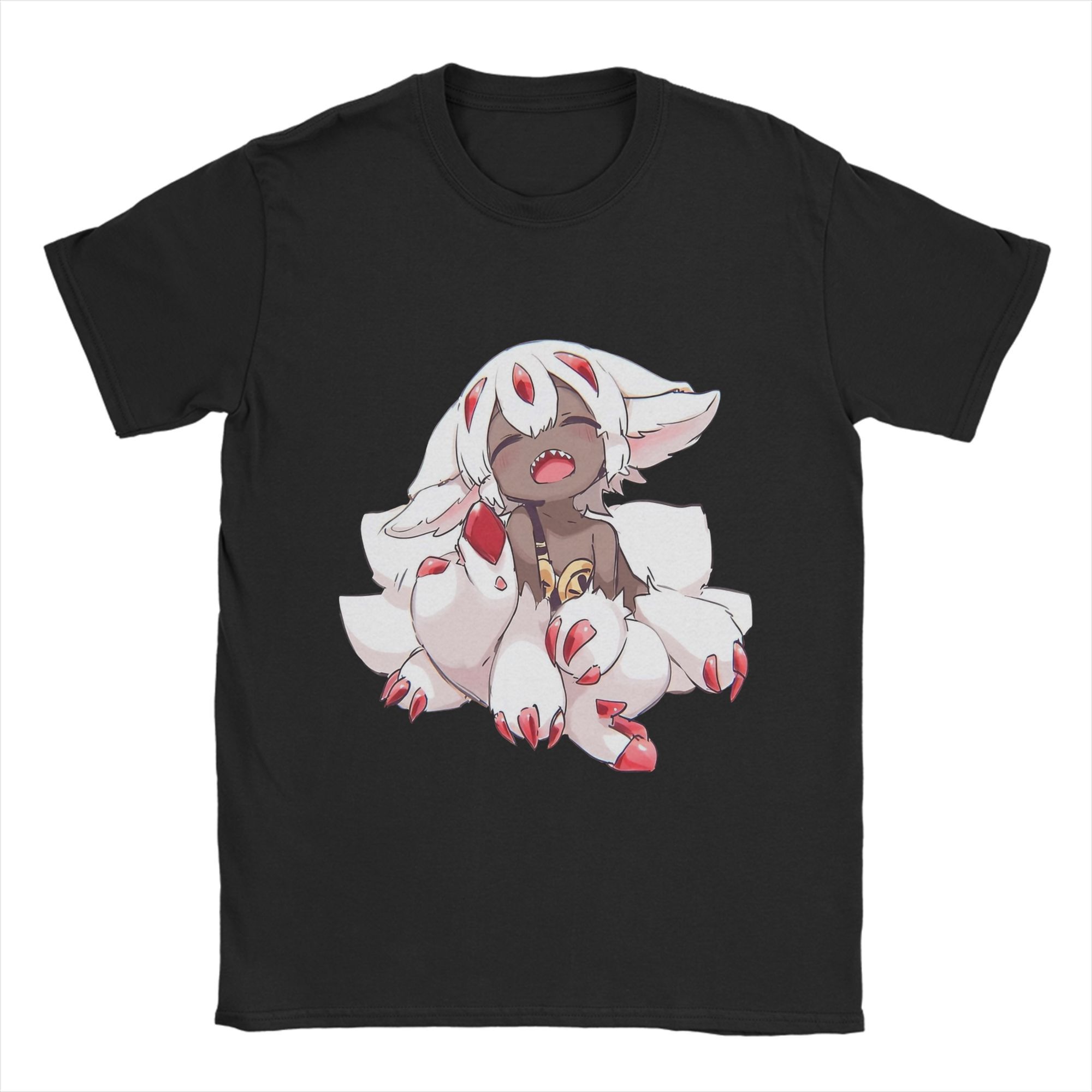 

Men T-Shirt Made In Abyss Vintage Cotton Tee Shirt Short Sleeve Faputa T Shirts Crew Neck Clothing Birthday Present - Men ... S разноцветный