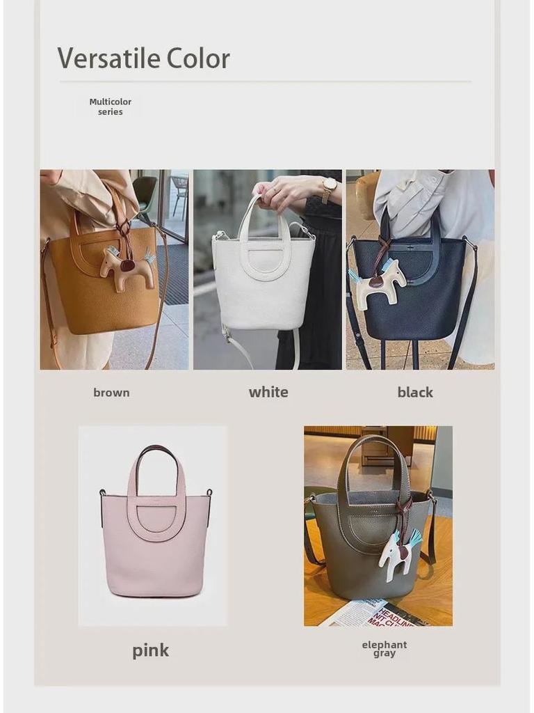 2024 Women's Summer Bucket Shoulder Bag - Large Capacity Crossbody Handbag