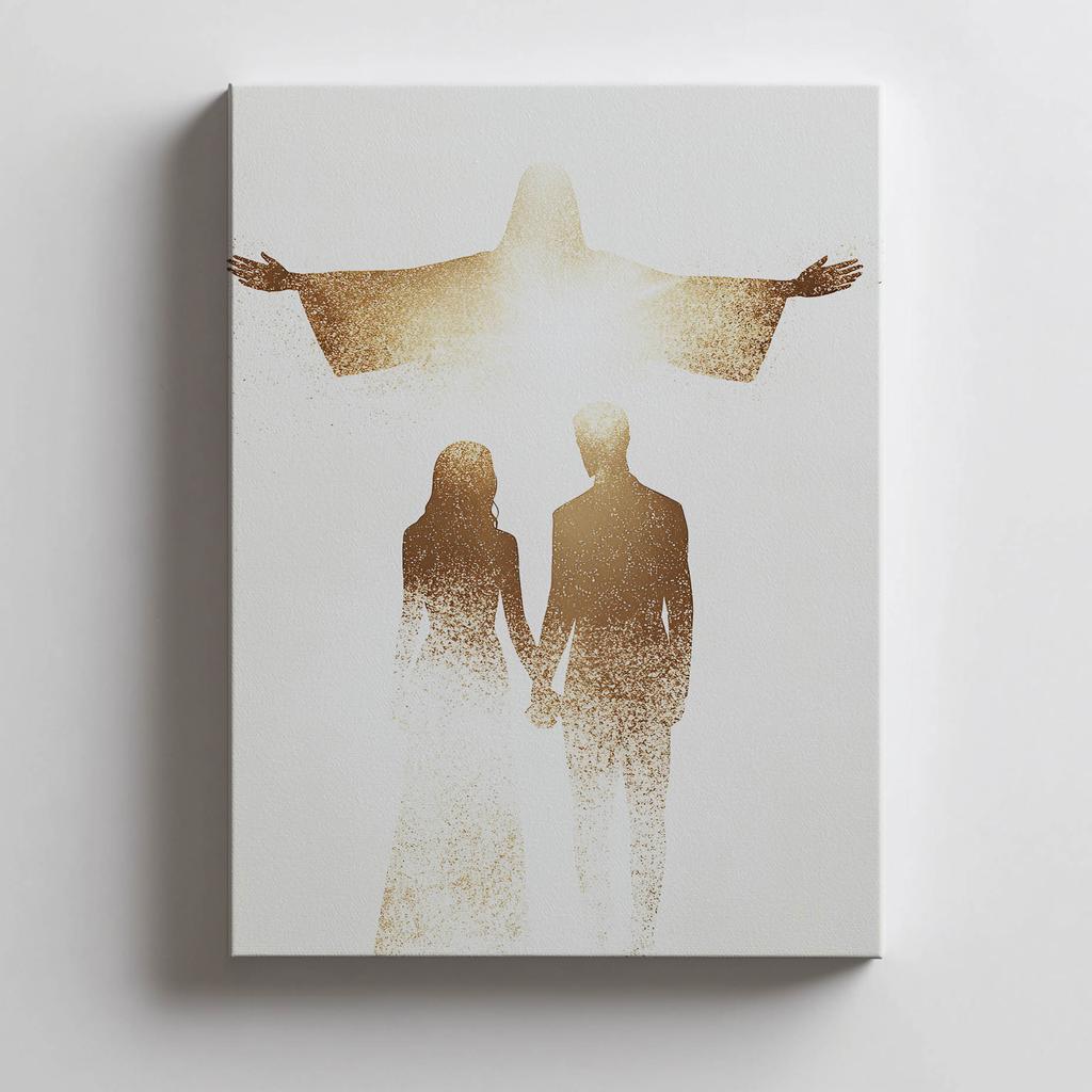 Pamiątka Ślubna Plakat Ślubne Błogosławieństwo Pamiątka Ślubna Plakat Ślubne Błogosławieństwo, 70X100 Cm, Bez Ramy, Papier Matowy 230 Gsm