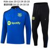 2024-'' Soccer Jersey Half-Zip Long Sleeve Training Top Men Women Kids Club Style