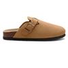 Fashion KIDMI Neue Wildleder Herren Clogs Hausschuhe Korkfußbett Badeschuhe Outdoor Kork Rutschfeste Pantoletten mit Fußgewölbeunterstützung Damen Clogs Hausschuhe