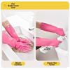 Pink Dishwashing Gloves Thickened Kitchen Gloves Durable Cleaning Gloves  Household Cleaning