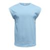2025 Men's Summer New Sleeveless T-shirt for Youth Loose Solid Color Thin Vest