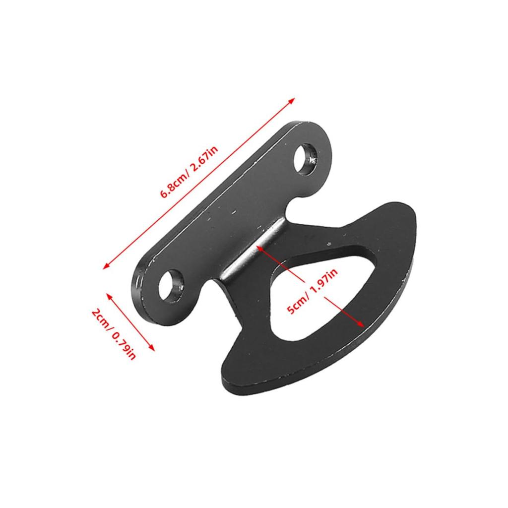 4 Pcs Car Anchor Hooks Secure Trailer Anchors Truck Bed Tie Down D Hooks