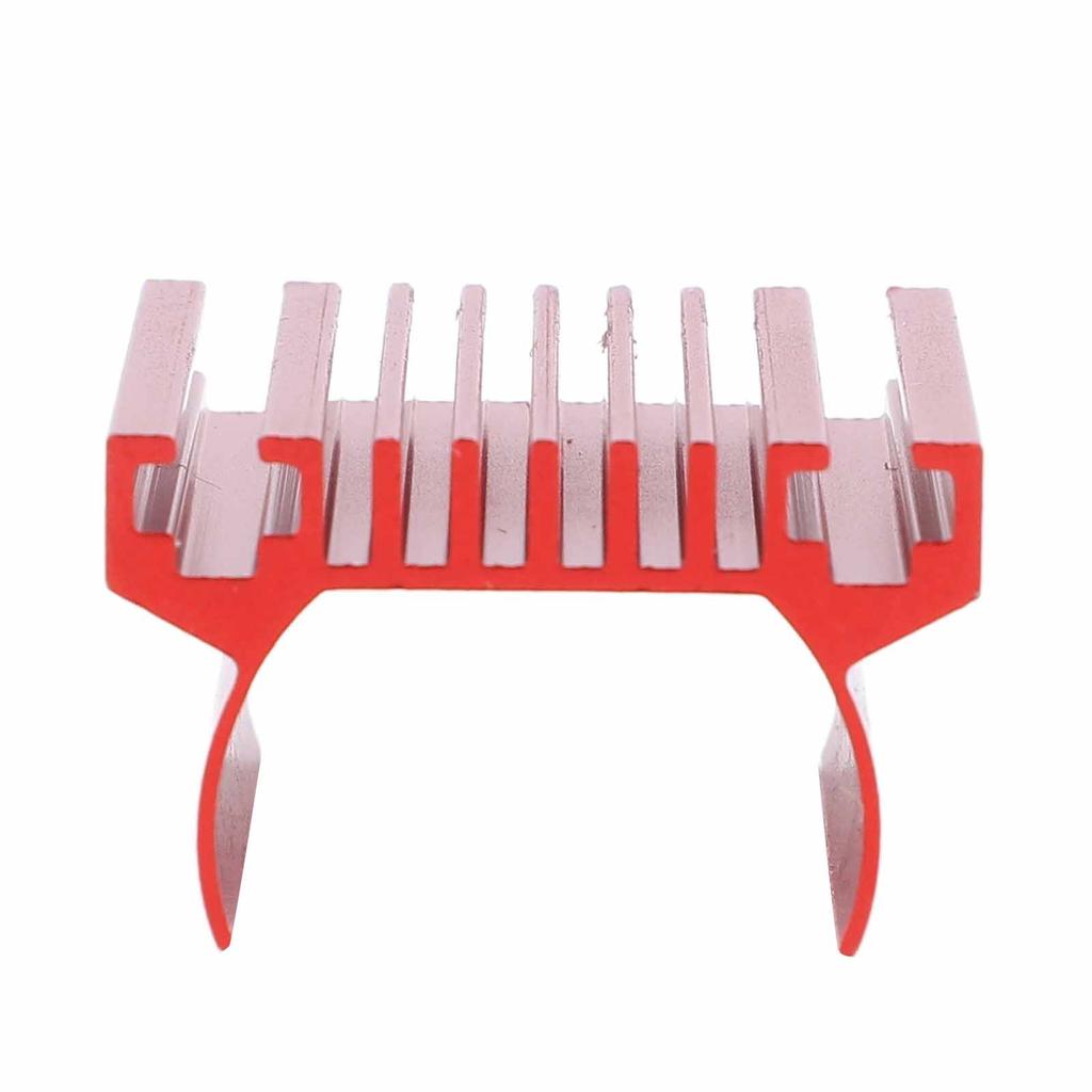 Aluminum Alloy RC Heat Sink for 180 Brushed Motor 20mm Upgrade Part Motor Cooling Fan for 1 18 RC Cars Red