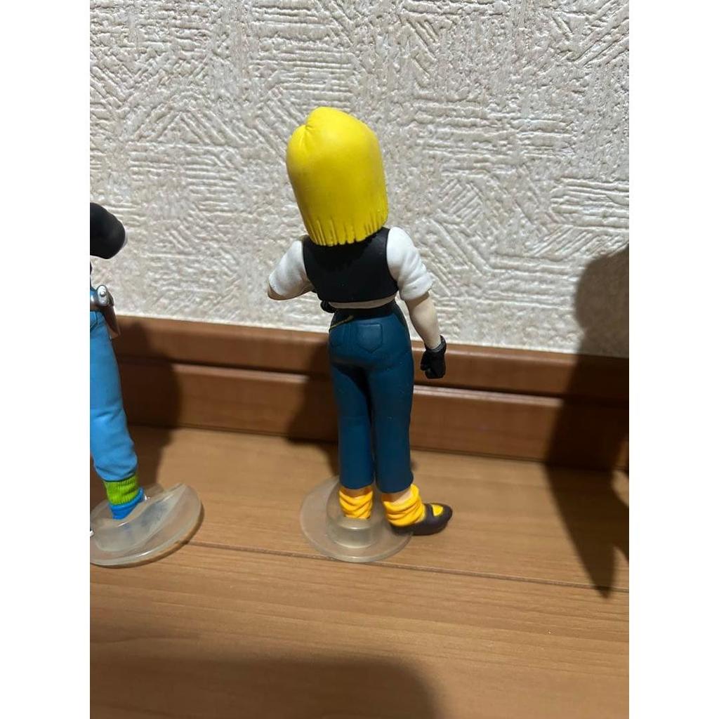 Used Dragon Ball Z Collectible Soft Vinyl Figure Part 4 Fierce Battle Android Edition