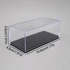 1:87 Car Model Display Box Transparent Protective Case Acrylic Dust Hard Cover Storage Holder