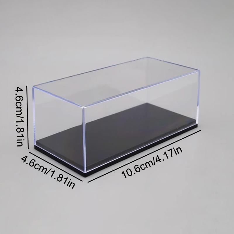 1:87 Car Model Display Box Transparent Protective Case Acrylic Dust Hard Cover Storage Holder