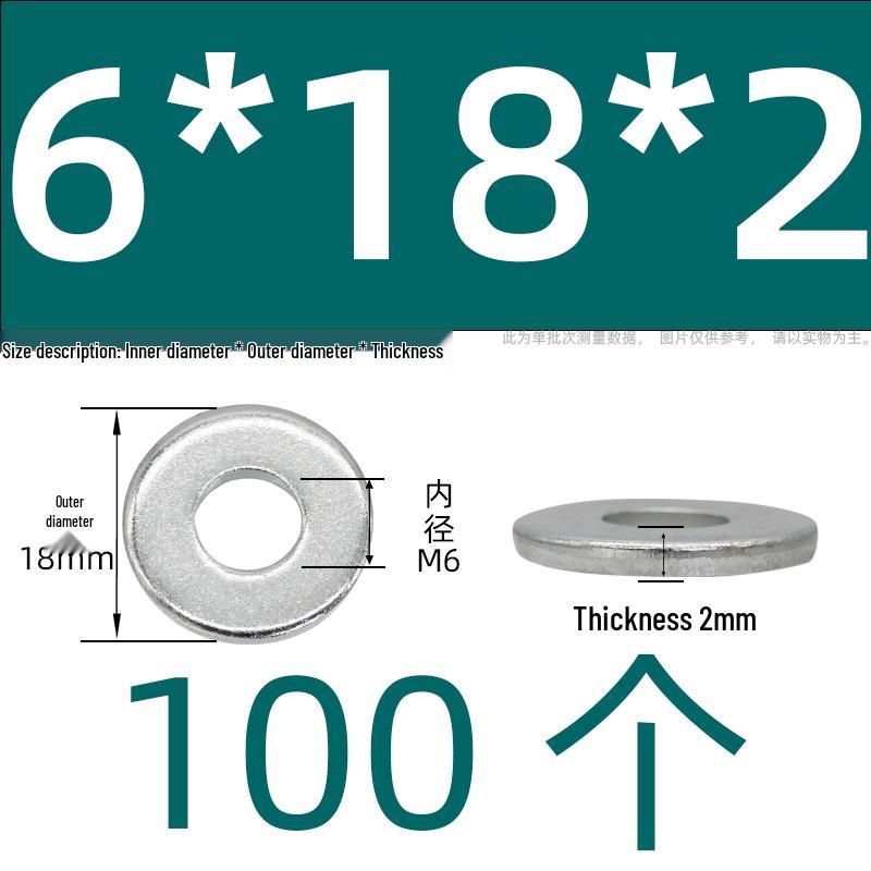 Ultra-Thick Galvanized Flat Washer Shim for M5-M30 Bolts