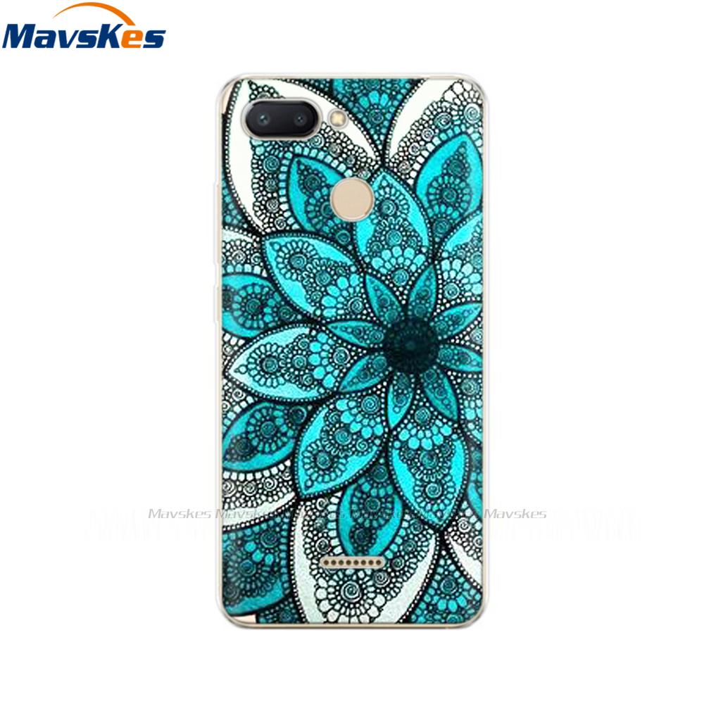 Silicone Cover for Xiaomi Redmi 6 Case Full Protection Soft Tpu Back Cover Phone Case for Xiaomi Redmi 6 Redmi6 Bumper Coque Bag